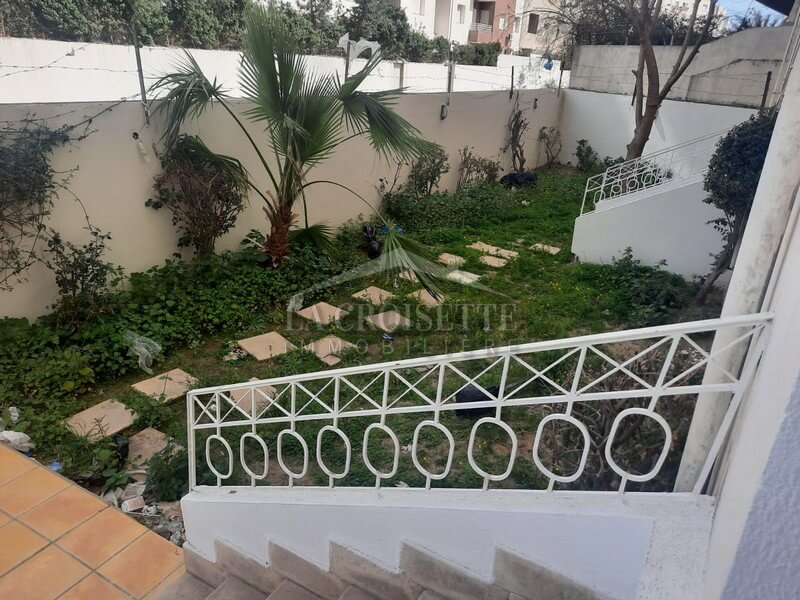 Duplex S+4 avec jardin à Ain Zaghouan Nord